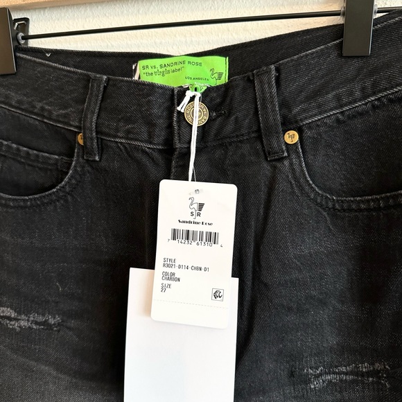 NWT Sandrine Rose Wide Leg Jeans - Picture 5 of 8